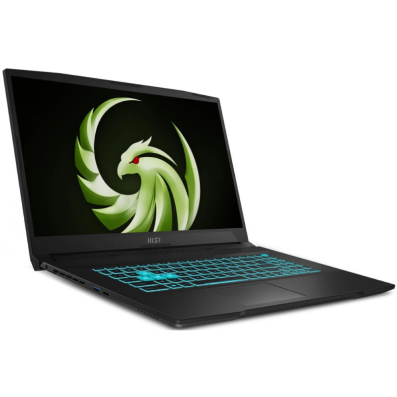 MSI Notebook Bravo 17.3 FHD, Ryzen 9 7940HS, 16GB, F1TB, NVD4060-8, DOS, black