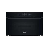 Whirlpool Microwave oven built-in, 31L, electronic control, 1000W, grill, display, Black (WMD54MB)