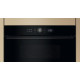Whirlpool Microwave oven built-in, 31L, electronic control, 1000W, grill, display, Black (WMD54MB)
