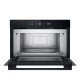 Whirlpool Microwave oven built-in, 31L, electronic control, 1000W, grill, display, Black (WMD54MB)