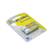 Аккумулятор PkCell AA R6 2600mAh 1.2V NiMH Rechargeable Battery, 2шт/бл (PC/AA2600-2B)