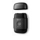 Philips Philips electric shaver rotary, razor head-2, Li-Ion, dry+wet, travel case, black (S591/05)