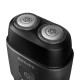 Philips Philips electric shaver rotary, razor head-2, Li-Ion, dry+wet, travel case, black (S591/05)