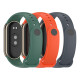 Ремінець до фітнес браслета Armorstandart комплект 3шт Xiaomi Smart Band 10/9/8 Basic (ARM75072)