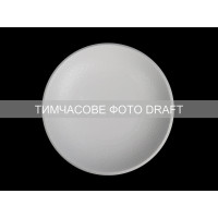 ARDESTO Deep plate Ancona, 700ml, 21cm, porcelain, white (AR3553)