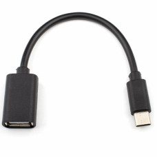 Переходник OTG USB 2.0 AF to USB-C 0.1m Atcom (14716)