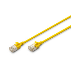 Digitus Патч-корд DIGITUS CAT 6a F-FTP Slim, 2 м, AWG 32/7, Cu, LSZH, жовтий (DK-1632-A-020S-Y)