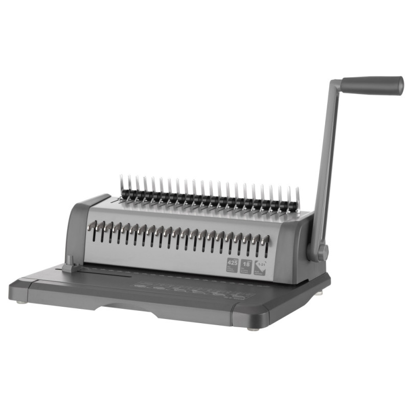 2E Plastic combs for the binder 38mm black 50pcs (2E-PL38-50BL)