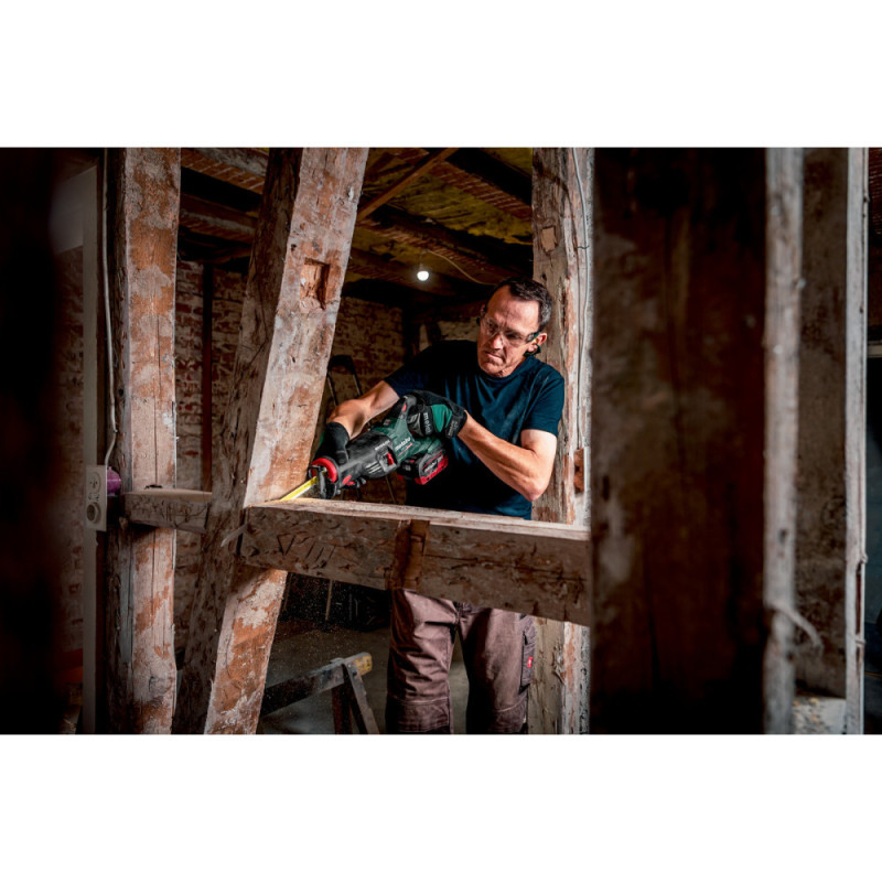 Metabo Cordless Recirocating Saw SSEP 18 LT BL 18V 32mm 0-3000rpm 3.1kg SOLO (601617850)