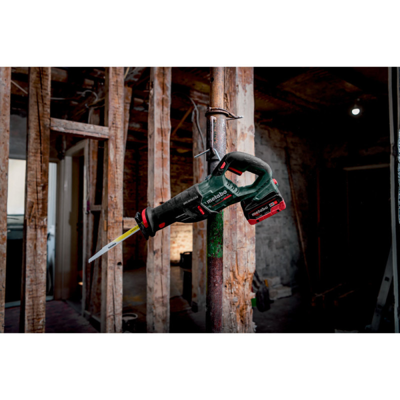 Metabo Cordless Recirocating Saw SSEP 18 LT BL 18V 32mm 0-3000rpm 3.1kg SOLO (601617850)