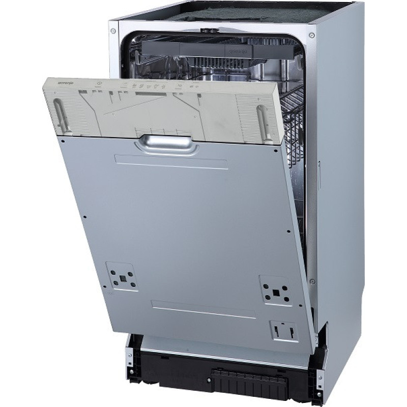 Gorenje Посудомийна машина вбудовувана, 11компл., A++, 45см, 3й кошик, білий (GV520E10S)