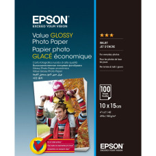 Epson Папір 100mmx150mm Value Glossy Photo Paper 100 арк. (C13S400039)