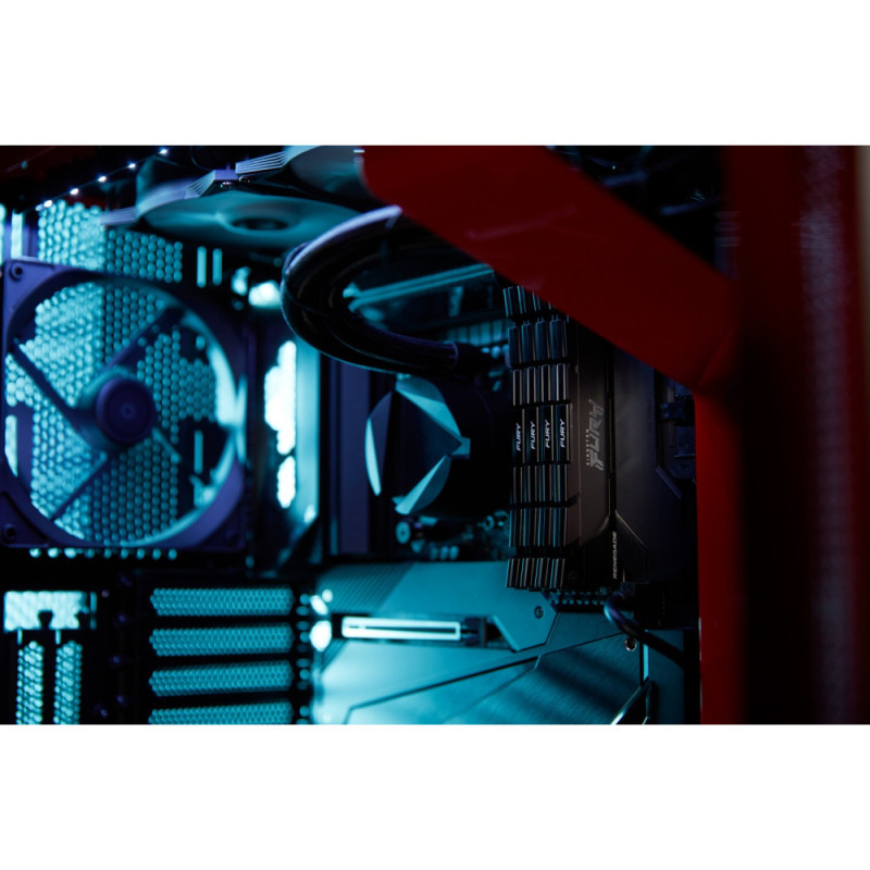Kingston Memory DDR4 32GB KIT (16GBx2) 4266 FURY Renegade Black (KF442C19RB12K2/32)
