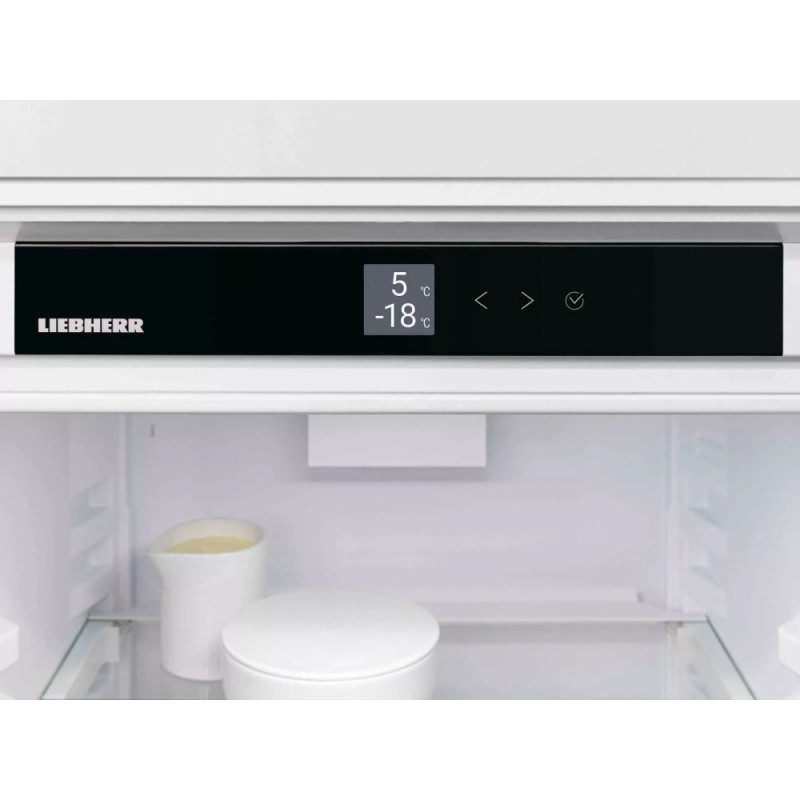 Liebherr Ref with bottom freezer, 201.5x59.7х67.5, ref-266L, freez.-94L, 2doors, А++, ST, display int, white (CND5703)
