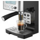 Sencor coffee maker carob 1.4l, ground, LCD panel, auto capuchino maker, black (SES4090SS)