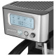 Sencor coffee maker carob 1.4l, ground, LCD panel, auto capuchino maker, black (SES4090SS)