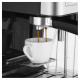 Sencor coffee maker carob 1.4l, ground, LCD panel, auto capuchino maker, black (SES4090SS)