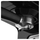Sencor coffee maker carob 1.4l, ground, LCD panel, auto capuchino maker, black (SES4090SS)