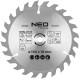 Neo Tools Диск пиляльний Neo Tools по дереву 230x30-24T 150x10-24 1.6мм (55-666)