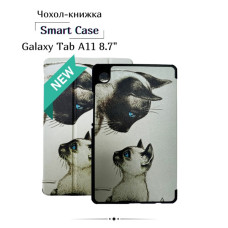 Чехол для планшета BeCover Smart Case Samsung Galaxy Tab A11 SM-X133/X135 8.7" Cat (713984)