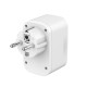Зарядное устройство Gembird 1xUSB-C PD20W + 1xUSB QC3.0 + Schuko white (TA-ACPDQC20-01-W)