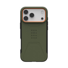 UAG Чохол UAG для iPhone 17 Pro Max, Civilian MagSafe, Olive/Orange (114546117297)