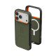 UAG Чохол UAG для iPhone 17 Pro Max, Civilian MagSafe, Olive/Orange (114546117297)