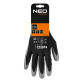 Neo Tools Рукавички робочі Neo Tools поліестер з нітриловим покриттям, р.7, сіро-чорний (97-647K-7)