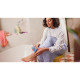 Philips epilator Series 2000, network, blue (BRE228/00)
