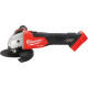 Milwaukee Шліфмашина кутова акумуляторна Milwaukee M18 FSAG125X-0 125мм 18В 8500об/хв 2.7кг без АКБ та ЗП (4933478701)
