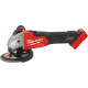 Milwaukee Шліфмашина кутова акумуляторна Milwaukee M18 FSAG125X-0 125мм 18В 8500об/хв 2.7кг без АКБ та ЗП (4933478701)