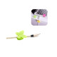 Держатель для кабеля Extradigital CC-948 Cable Clips butterfly, Green (KBC1713)
