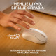 Мышка Logitech M240 Silent Bluetooth Off-White (910-007120)