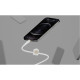 Belkin Cable USB-С - Lightning BRAIDED SILICONE 1m White (CAA011BT1MWH)