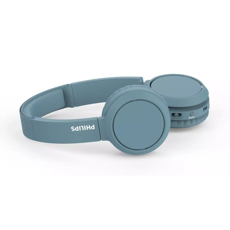 Philips Наушники Wireless On-ear TAH4205 BT 5.0, SBC, Синий (TAH4205BL/00)