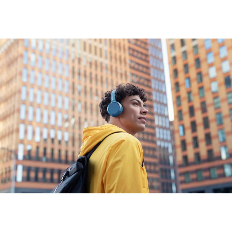 Philips Наушники Wireless On-ear TAH4205 BT 5.0, SBC, Синий (TAH4205BL/00)