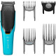 Remington Машинка для стрижки Power X Series X5, сеть+акум., роторный мотор, насадок-4, сталь, черно-бирюзовый (HC5000)