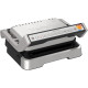Tefal Grill clamping OptiGrill 4in1 Inox, 2100W, temp. regimes-4, removable plates, metal (GC774D30)