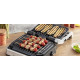 Tefal Grill clamping OptiGrill 4in1 Inox, 2100W, temp. regimes-4, removable plates, metal (GC774D30)