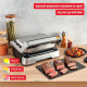 Tefal Grill clamping OptiGrill 4in1 Inox, 2100W, temp. regimes-4, removable plates, metal (GC774D30)