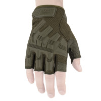 2E Tactical gloves, fingerless, XL, OD Green (2E-TACTGLOSUM-XL-OG)