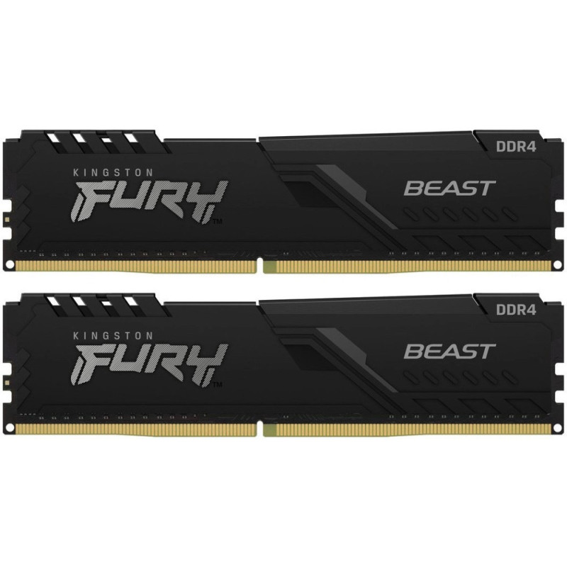 Kingston Memory DDR4 32GB KIT (16GBx2) 3600 FURY Beast (KF436C18BBK2/32)