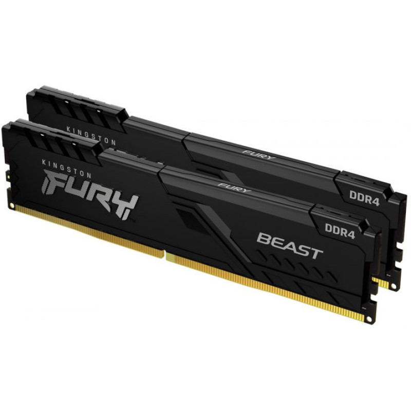 Kingston Memory DDR4 32GB KIT (16GBx2) 3600 FURY Beast (KF436C18BBK2/32)