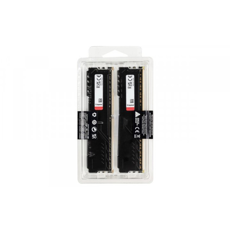 Kingston Memory DDR4 32GB KIT (16GBx2) 3600 FURY Beast (KF436C18BBK2/32)