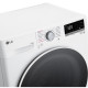 LG washer-dryer front load, 9(5)kg, 1200, A, 48сm, display, steam, invertor, white (F2V3FG0W)