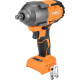 Neo Tools impact wrench Energy+ 18V brushless 2400 rpm 850 Nm 1/2  3 speeds 1.8 kg without battery and spare part (04-608)