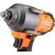 Neo Tools impact wrench Energy+ 18V brushless 2400 rpm 850 Nm 1/2  3 speeds 1.8 kg without battery and spare part (04-608)