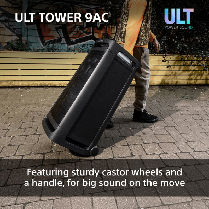 Sony Акустична система ULT TOWER 9AC 2.0, BT 5.3, LED, Party Connect, SBC, AAC, LDAC (SRSULT900ACCAF1)