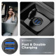 Зарядное устройство Armorstandart 2xUSB QC3.0 Grey + cable Lightning (ARM82458)