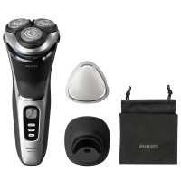 Philips Philips electric shaver, razor head-3, Li-Ion, dry+wet, trimmer,сharge indicator, soft case, silver" (S3341/13)